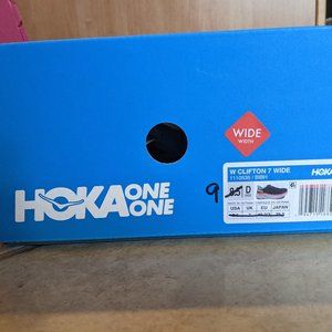 Hoka One One, Clifton 7 Wide, size 9 women's
